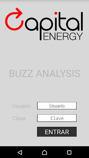 Android application Buzz Analysis screenshort
