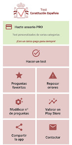 Screenshot 2 Test de Constitución Española android