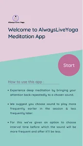 AlwaysLiveYoga Meditation App