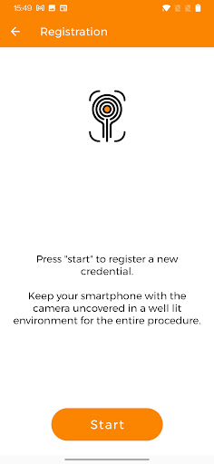 ToothPic Authenticator Screen 3