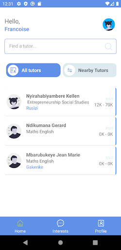 IshurApp Screen 2