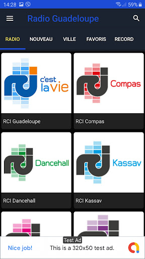 Radio Guadeloupe Screen 2