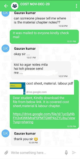 Android application MRD Academy screenshort