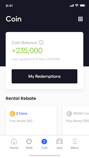 LYLO Driver App Screen 3