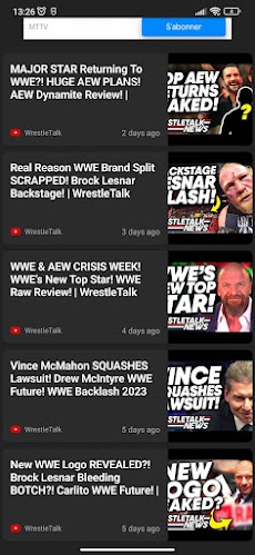 Wrestling News Videos WWE-Newsのおすすめ画像2
