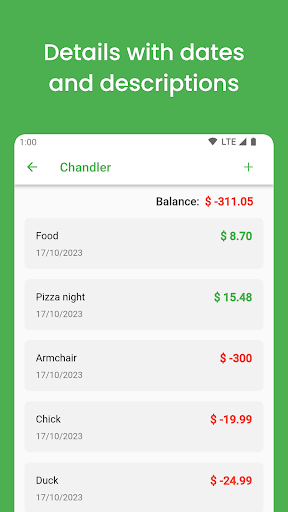 Debt Tracker Screen 3