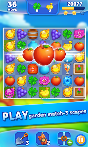 Code Triche Fruits Garden – Match 3 Game APK MOD
