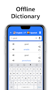 English Spanish Translator Offline Dictionary