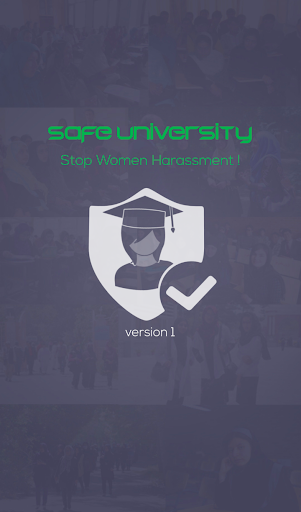 Android application Safe University screenshort
