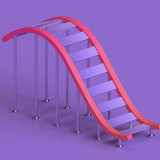 Coaster Builder: Roller Coaster 3D Puzzle Game icon