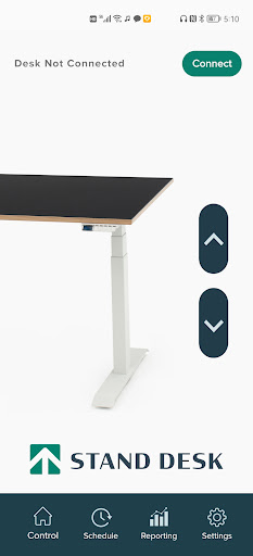 Android application Stand Desk screenshort