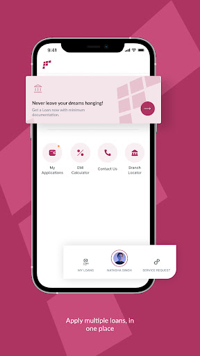 Android application Finova Plus - Customer App screenshort