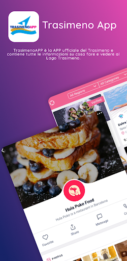 Android application Trasimeno screenshort