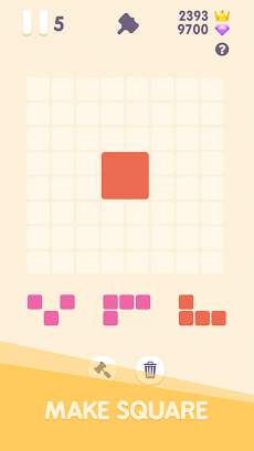 Square Pop - Same Color Blockのおすすめ画像1