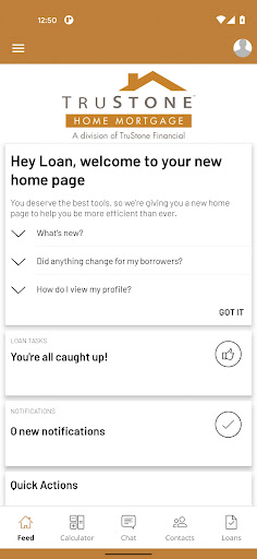 Android application TruStone Home Mortgage App screenshort