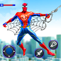Flying Superhero Rescue Battle