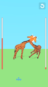 Giraffe Battle