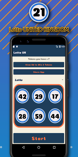 Android application Lottery United Kingdom screenshort