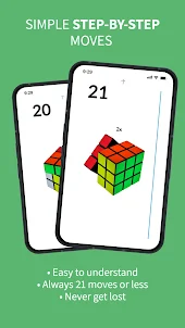 21Moves | Cube Solver Game