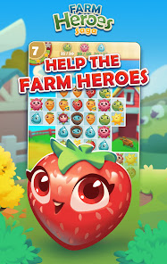 Farm Heroes Saga MOD APK v6.14.1 (Unlimited Lives/Boosters) Gallery 10