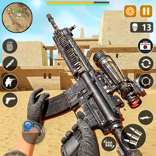 Fps Gun Strike: ألعاب الرماية