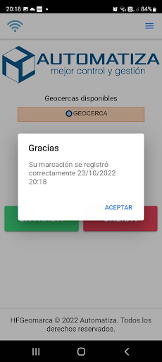 Geomarcas Faenas 3.1c Screen 2