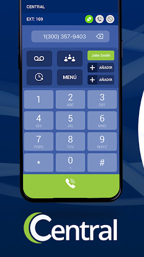 Android application Central by Multiphone screenshort