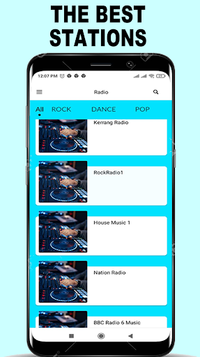 Android application Radio Caroline screenshort