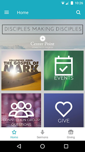 Android application Center Point Naples screenshort
