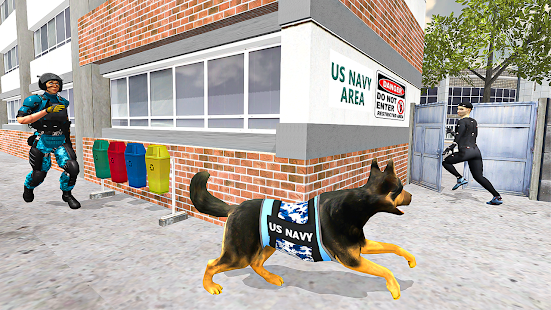 US Navy Security Crime Dog: Prison Escape Chase 3D 1.0.1 APK + Mod (Unlimited money) إلى عن على ذكري المظهر