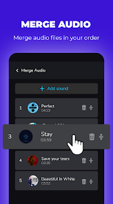 Captura de Pantalla 4 Audio Editor - Audio Cutter android