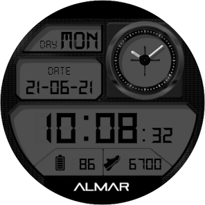 AlMar 0008 Watch Face 1.0.0 APK + Mod (Free purchase) for Android