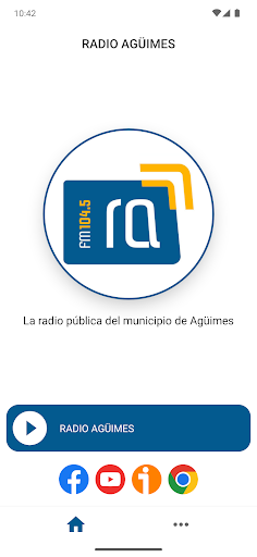 Android application Radio Televisión Agüimes screenshort