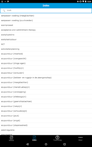 Therapie van alledaagse klacht screenshot 9