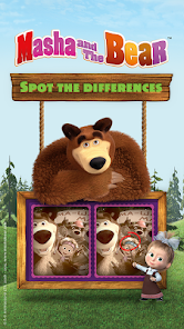 Masha and the Bear - Spot the differences https screenshots 1