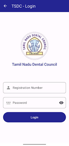 Tamil Nadu Dental Council Screen 3