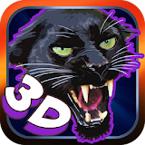 3D Black Leopard Simulator icon