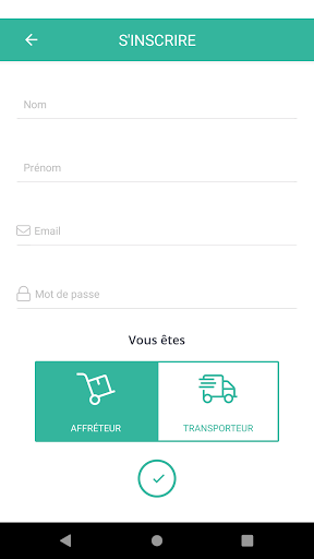 EasyShipping For Driver Screen 2
