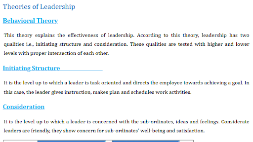 Organizational Behavior