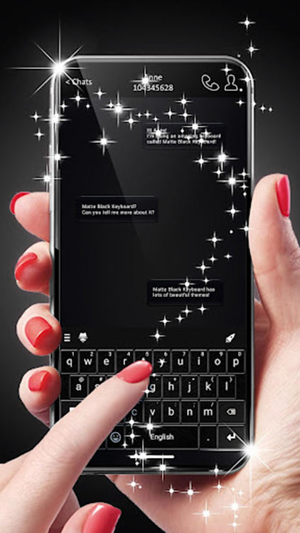 Matte Black Keyboard - 56.0 - (Android)