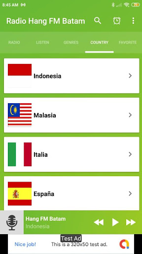 FM radio hang fm batam App ID