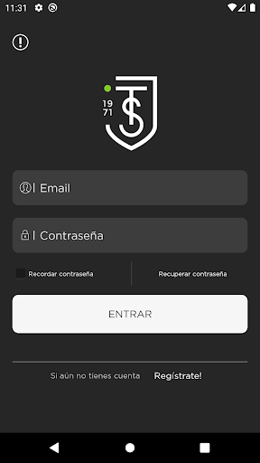 Android application Tennis Sant Jordi screenshort