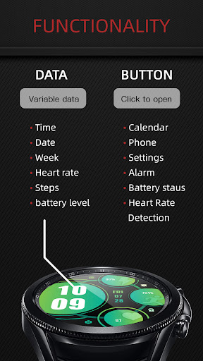 Sports Green For Wear OS Screen 2