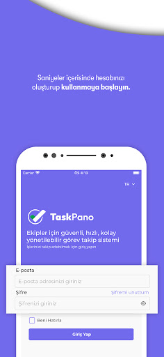 TaskPano - Task Management Screen 3