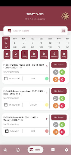 Android application MAP Companion app screenshort