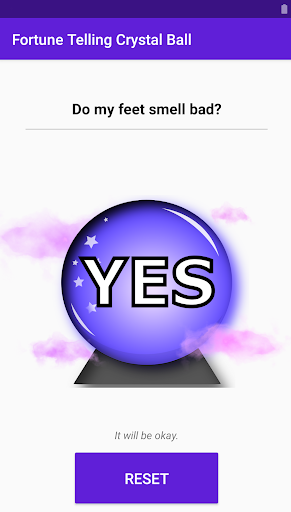 Fortune Telling Crystal Ball Screen 3