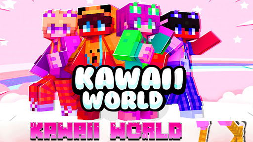Kawaii World mod for Minecraft Screen 2