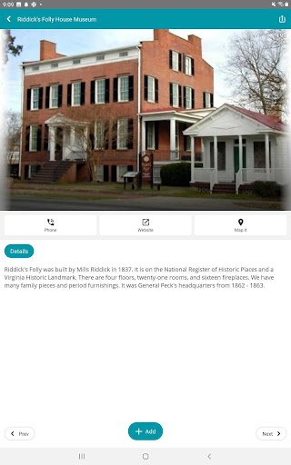 Screenshot of Visit Chesapeake VA