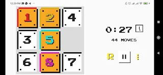 Puzzle 15 (Fifteen) - Screenshot 1