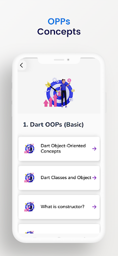 Screenshot of Learn Dart & Flutter